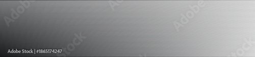 Horizontal black and white stripes create a sleek, minimalist pattern ideal for modern design projects.