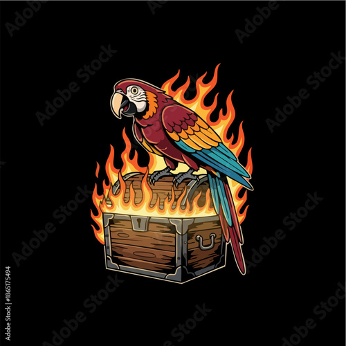 Professional Reporter Man Holding Microphone and Clipboard Illustration