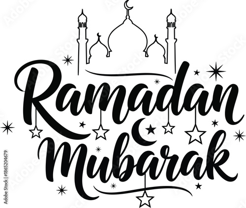 Ramadan Kareem Decorative Islamic Background Vector for Poster and Banner