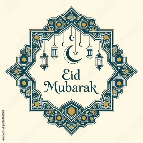 Ramadan Kareem Decorative Islamic Background Vector for Poster and Banner