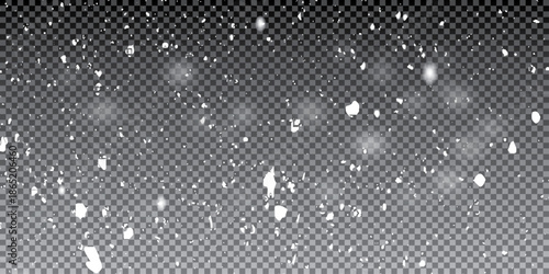 Snow flakes winter ice effect snowfall background. Winter snowfall white color snowflakes background. 