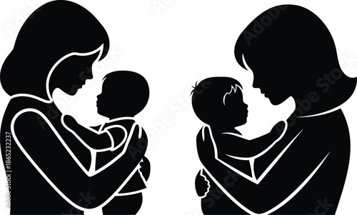 Empowering women celebrating international women's day with motherly love