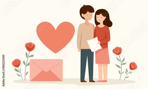  

Valentines Day romance and love heart
