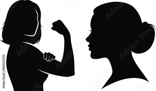 Empowering women on international women's day celebrating equality and strength