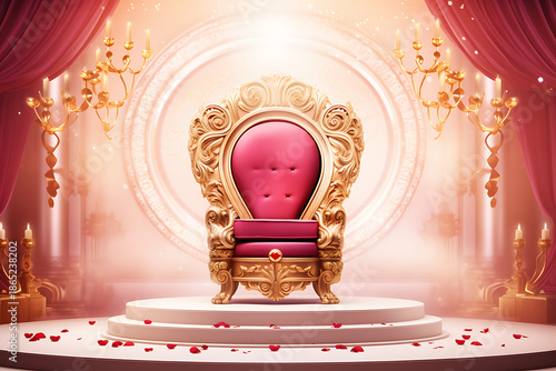 vintage chair with gold background, Dimensions of one chair isolated background, 

