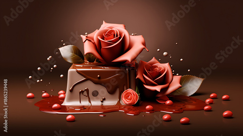 Chocolate Cake Moacha Clipart Isolated Transparent Background, Stunning catalogue of delicious chocolate photos to use as background
