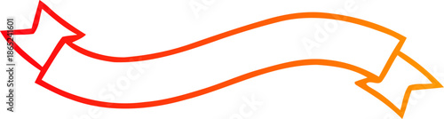 Ribbon banner icon, Ribbon banner, decorative silhouette icon, ribbons sign style. Web icon kit of text banner tapes, Vector illustration !