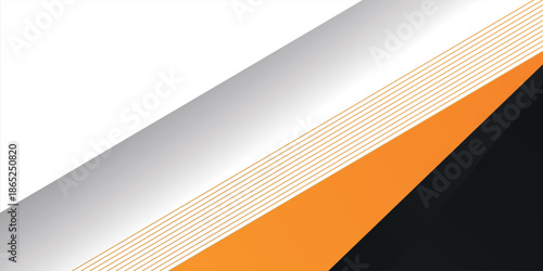 stylish geometric wide banner design. Vector illustrator