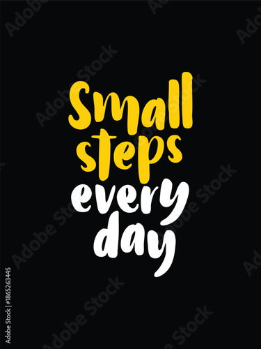 Progress Steps Success Vector Illustration, Motivational Graphic for Career Growth and Personal Development
