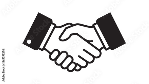 Handcuffs with coiled chain isolated on transparent background