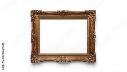 White background photo frame with clean edges, suitable for UI backdrop or layout design, emphasizing simplicity