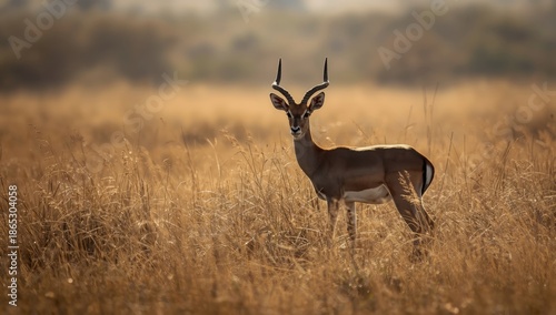 Impala grazing in South Africa's Kruger Park during winter, focusing on wildlife behavior and seasonal setting