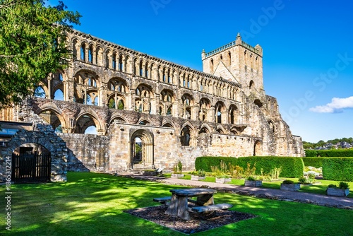 Jedburgh Abbey, Augustinian Abbey, Jedburgh, Scottish Borders, Scotland, UK