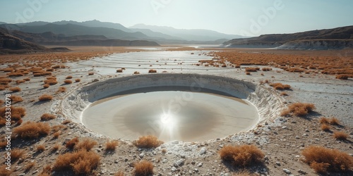 North Black Sea landscape features minor depressions and ephemeral salt lakes from subsidence processes, emphasizing geological shifts, World Erosion Awareness Day