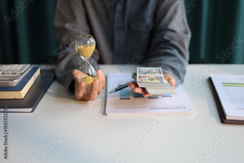 Fotografie Time and money concept