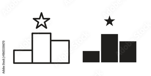 Competition icons symbol. Simple, flat design for web or mobile app