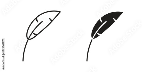 Feather icons symbol. Simple, flat design for web or mobile app