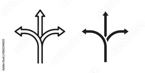 Flexibility icons symbol. Simple, flat design for web or mobile app