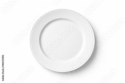 Classic white porcelain pla...