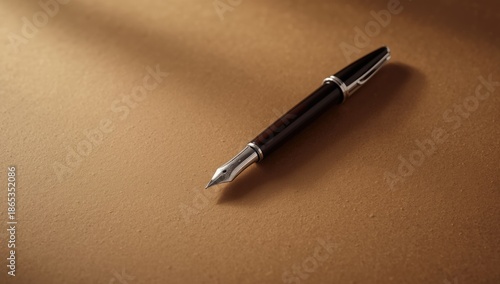 Traditional fountain pen pl...