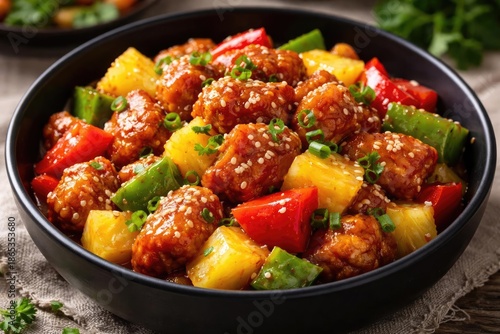 Delectable sweet and sour p...
