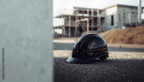 Dark safety helmet, protect...