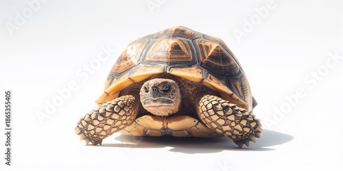 Isolated Impressed tortoise...