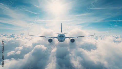 Aircraft ascending through ...