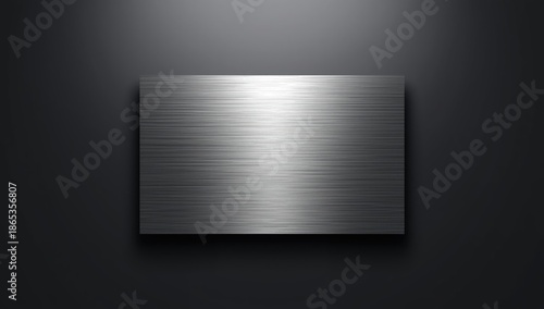 Brushed aluminum texture wi...