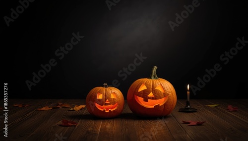 Pumpkin carvings resembling...