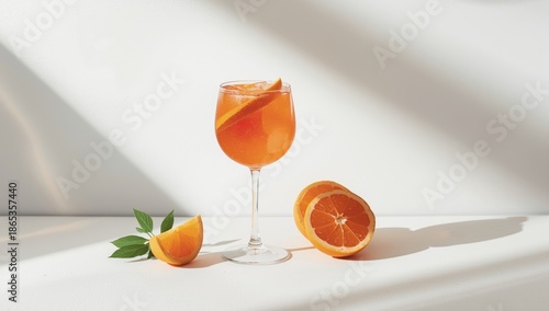 Aperol Spritz cocktail garn...