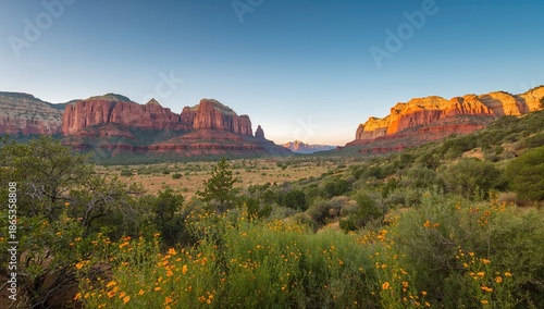 Oak Creek landscape in Ariz...