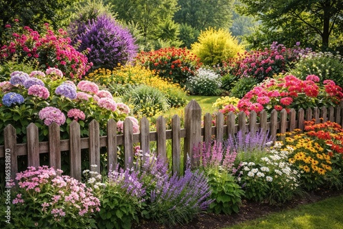 Lovely shrubs and flower cl...