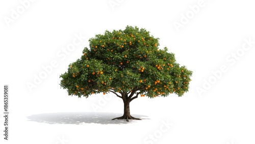 Orange Tree isolated with a...