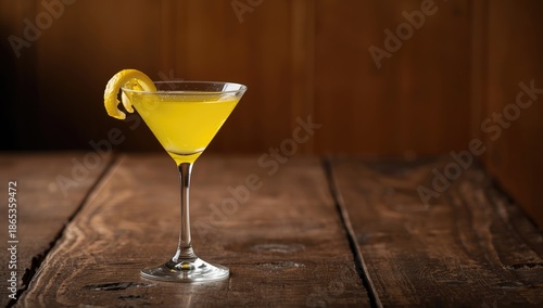 Lemon drop martini glass ga...