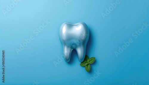 Toothpaste in a tube placed...