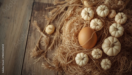 Fresh cage-free eggs arrang...
