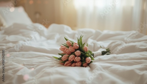 Bedside floral arrangement ...
