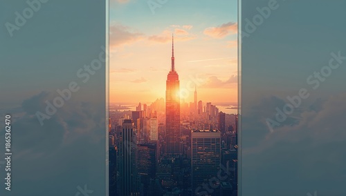 Handmade digital artwork of...