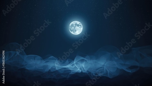 Full moon scene, ideal for ...