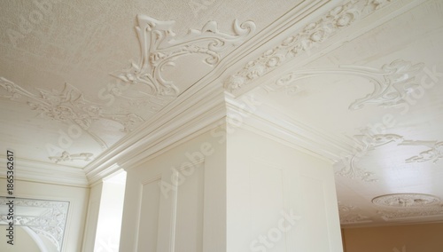 Ceiling and wall intersecti...