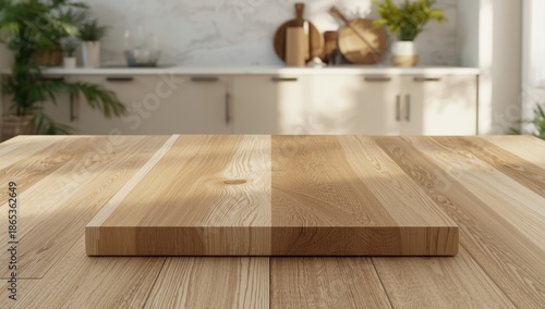 Bamboo paneling on a wood s...