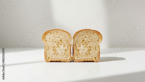 White flavored wheat bread ...