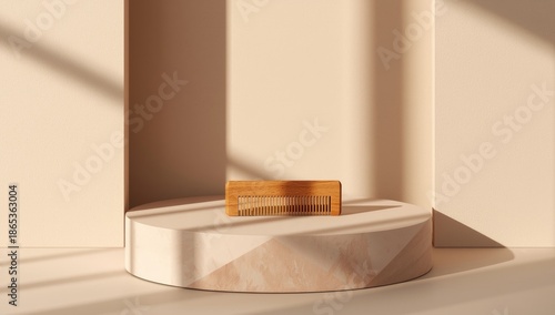 Natural material wooden com...