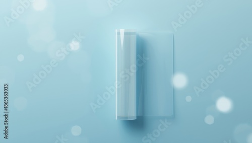 Clear plastic film for food...