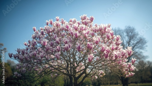 Magnolia Tulip Tree with vi...