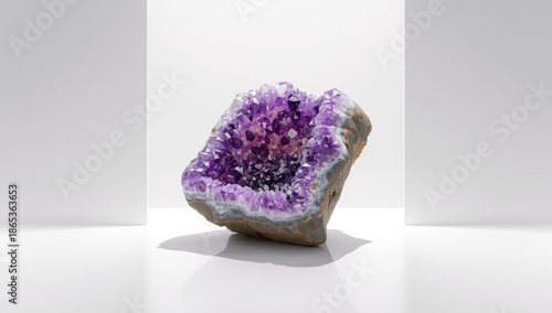 Large violet crystal minera...