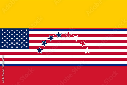 Venezuela flag background c...
