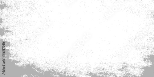 White grunge background with space on an old grey concrete wall texture and vintage blank paper pattern for a rough textured stone surface backdrop