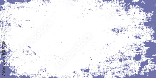 An abstract blue grunge background features a watercolor paint splash design with ink drops, liquid bubbles, and a dirty spray texture for a nature-inspired vector art pattern